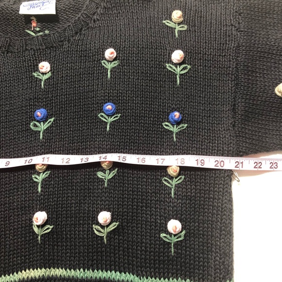 Vintage Floral Sweater-i9 - Picture 5 of 8